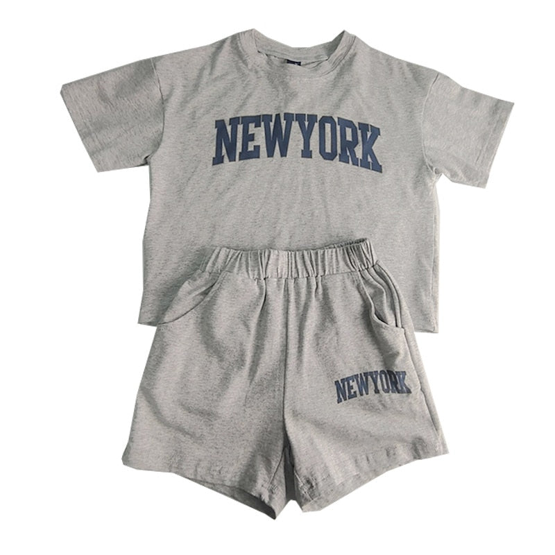 New York Shorts Set