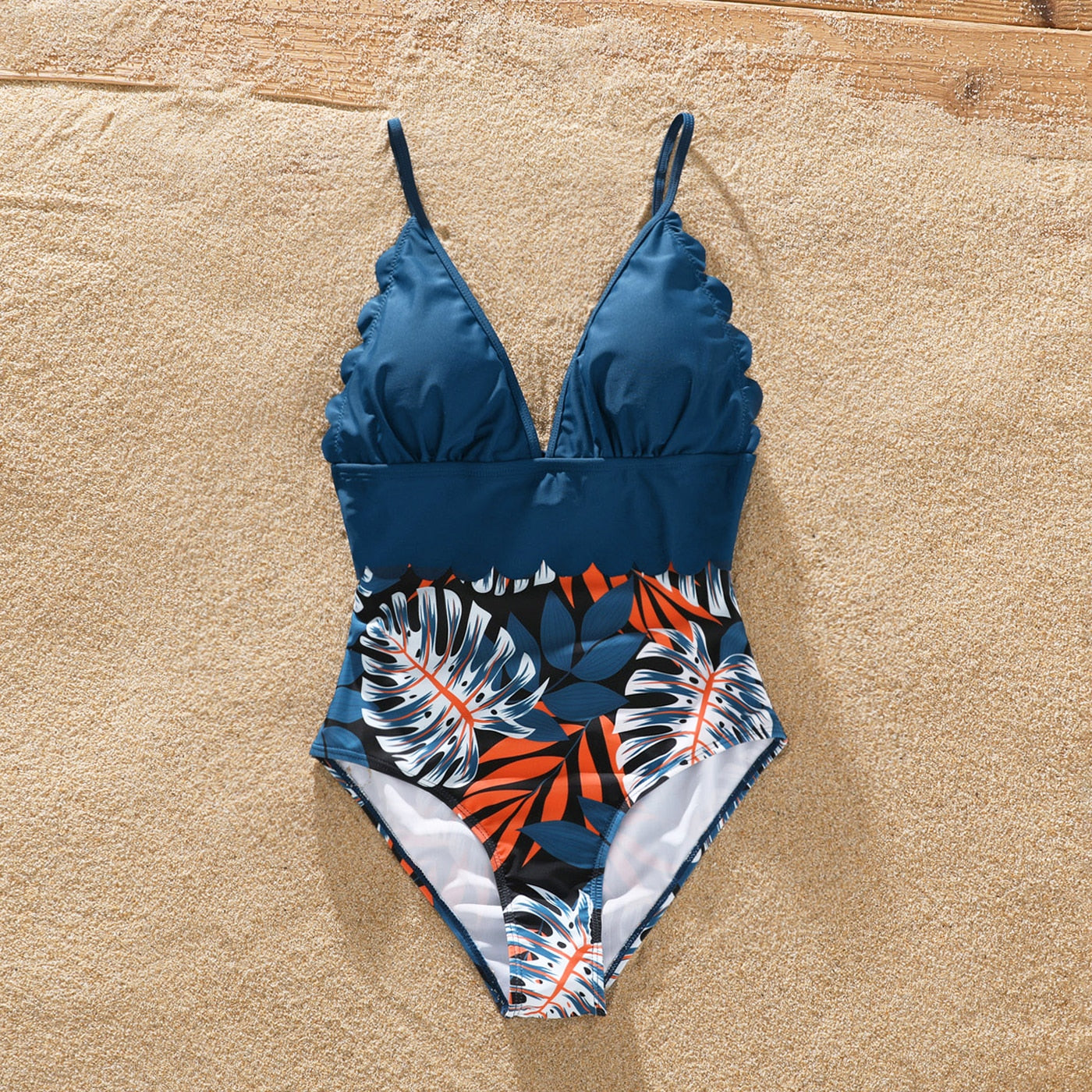 Family Matching Palms Swimsuit