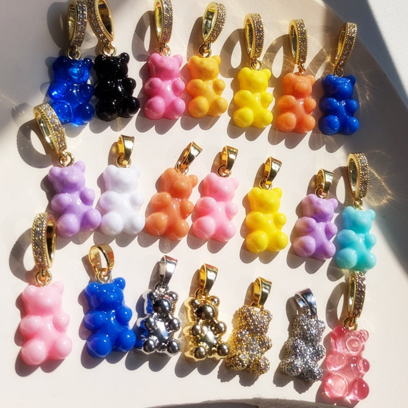 Bear Charm Necklace