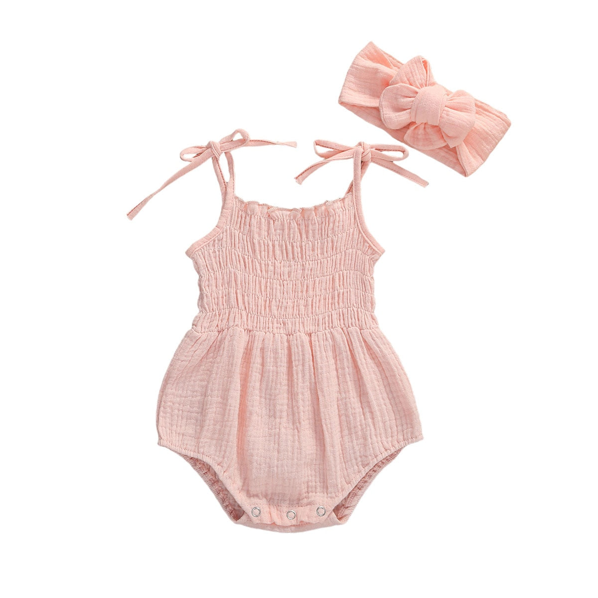 Linen Romper Set