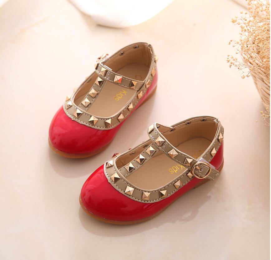 Rivet Leather Shoes