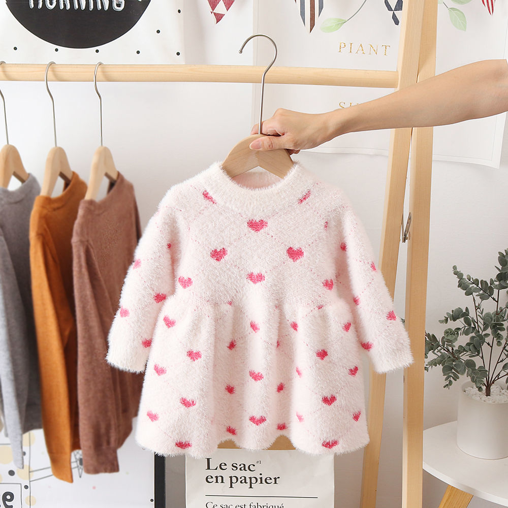 Fleece Sweater Princess Dress