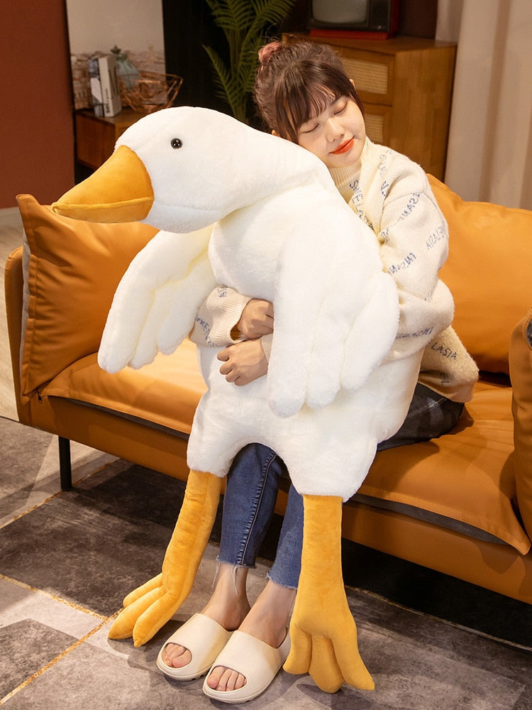 Big Goose Plush Sleeping Pillow