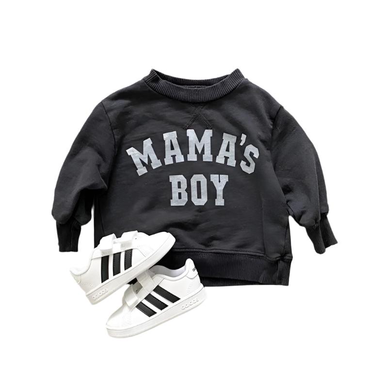 Mama's Long Sleeve Print T-shirt