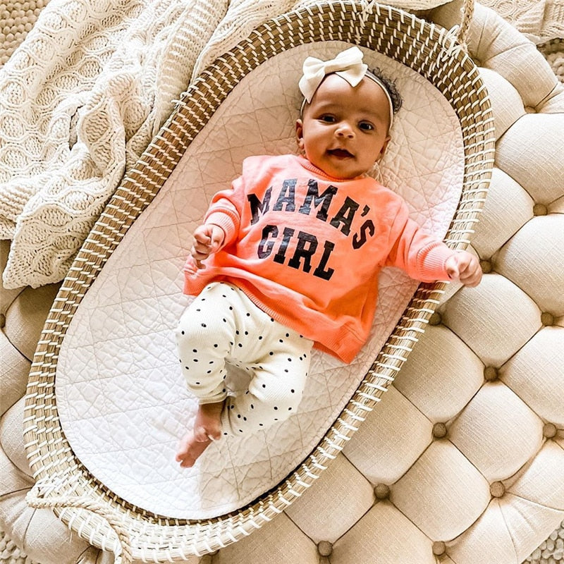 Mama's Long Sleeve Print T-shirt