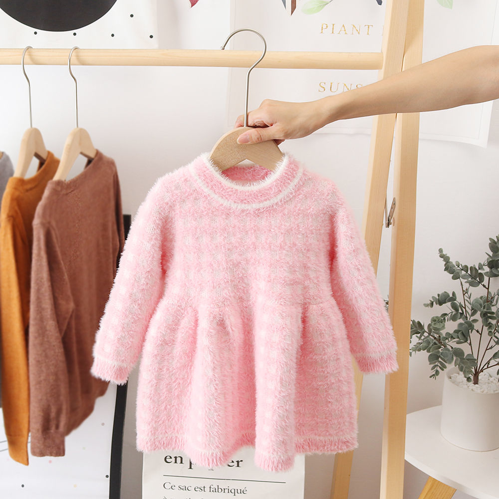 Fleece Sweater Princess Dress