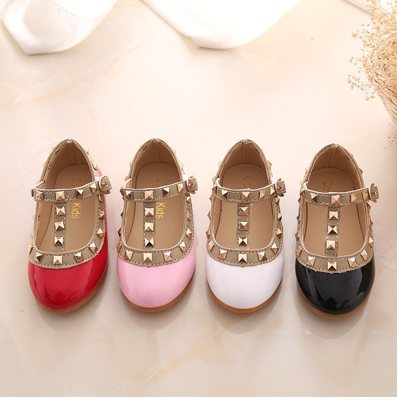 Rivet Leather Shoes