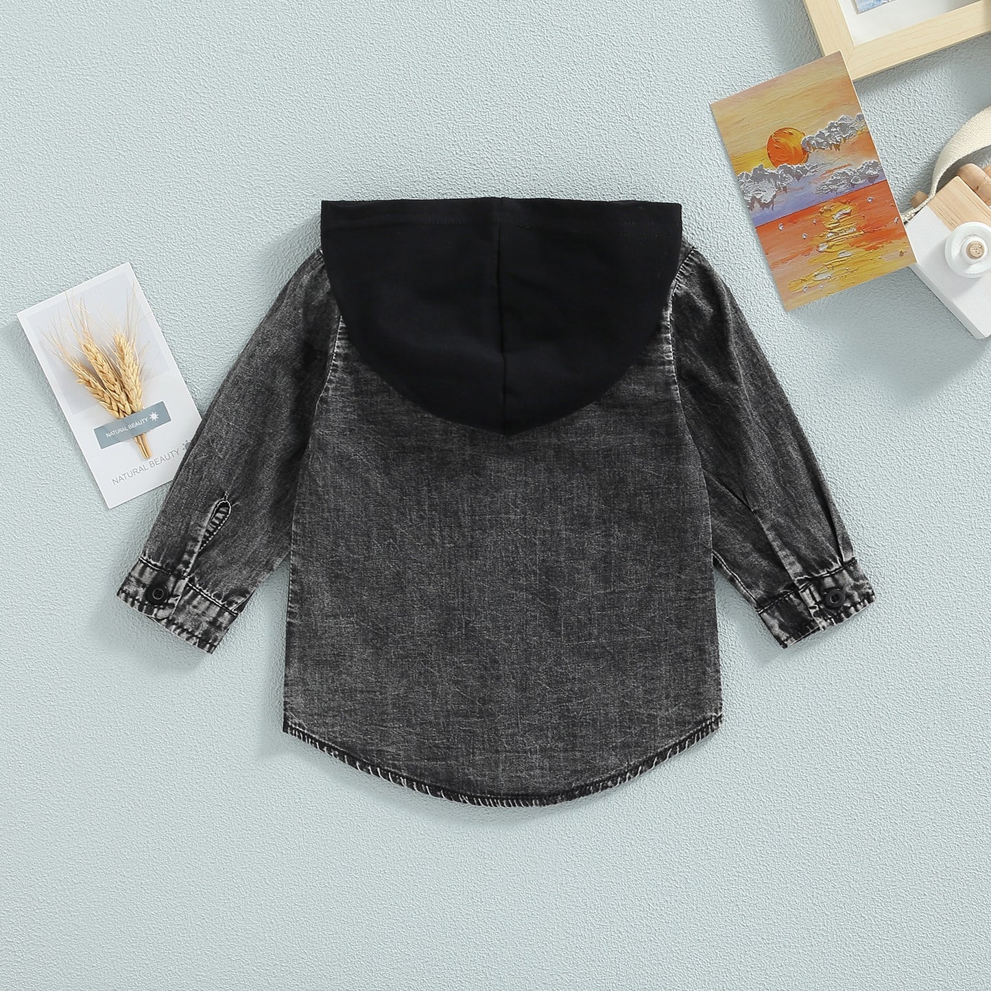 Denim Hooded Jackets