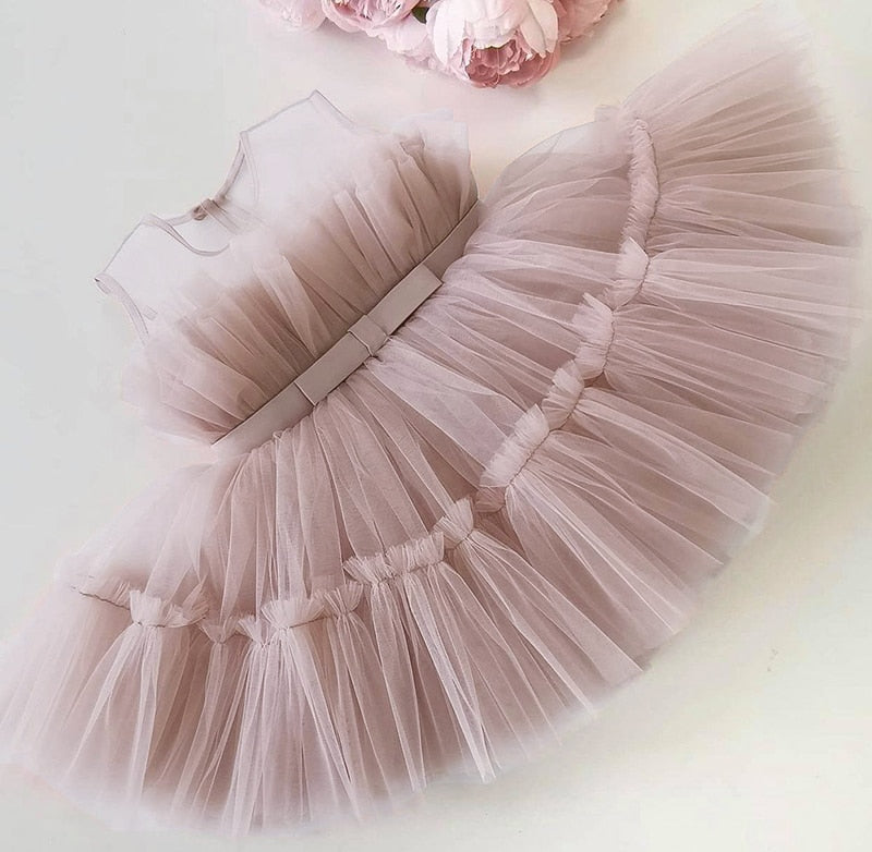 Mesh Birthday Tulle Dress