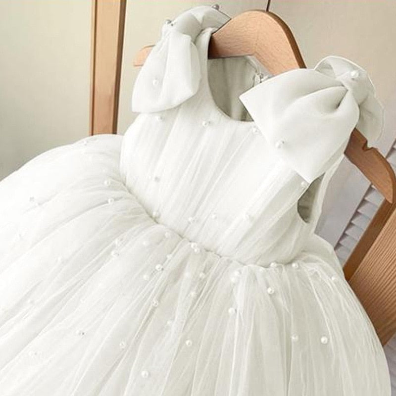 Pearled Princess Sleeveless Dress