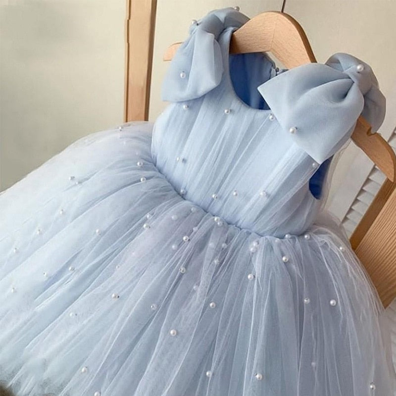 Pearled Princess Sleeveless Dress
