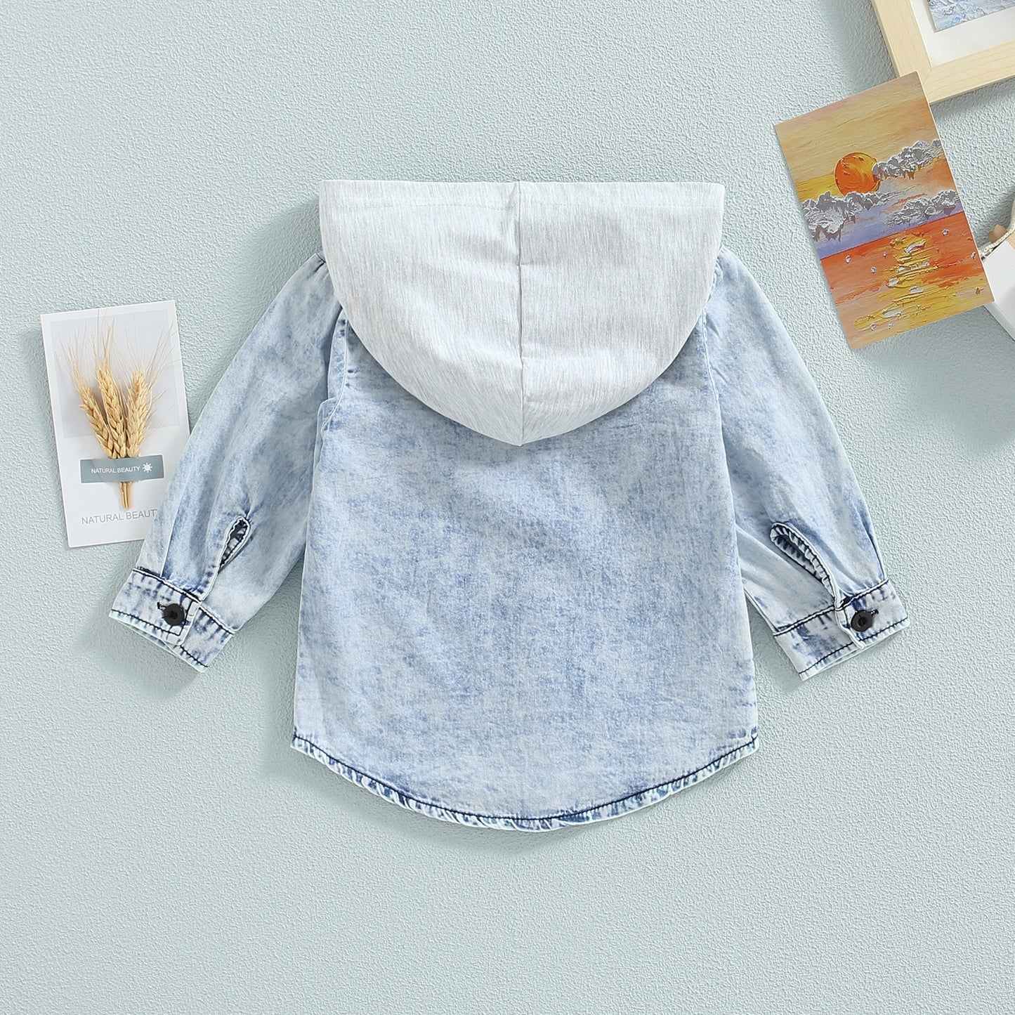 Denim Hooded Jackets