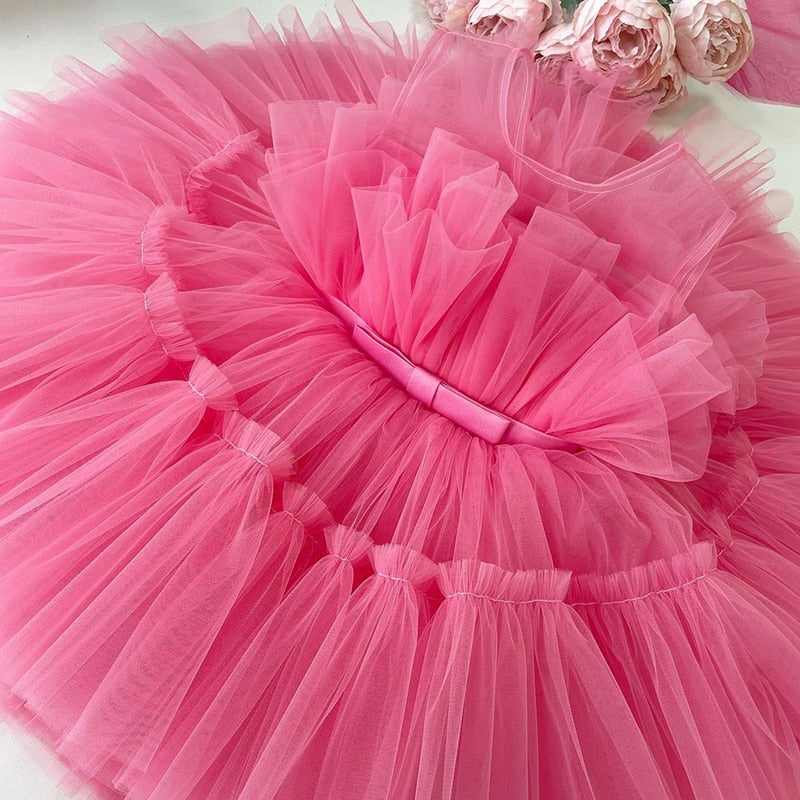Mesh Birthday Tulle Dress
