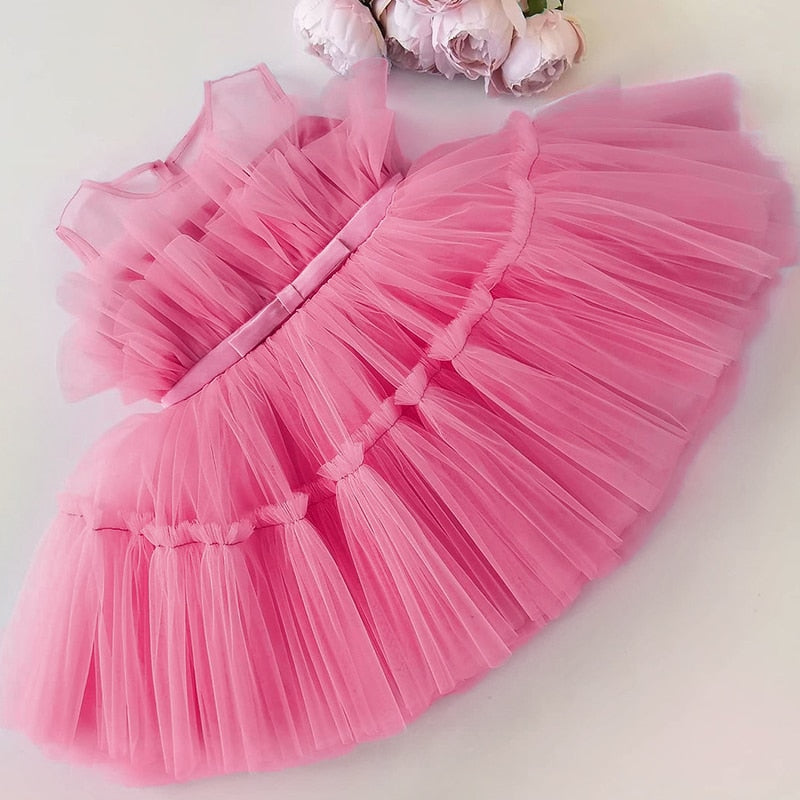 Mesh Birthday Tulle Dress