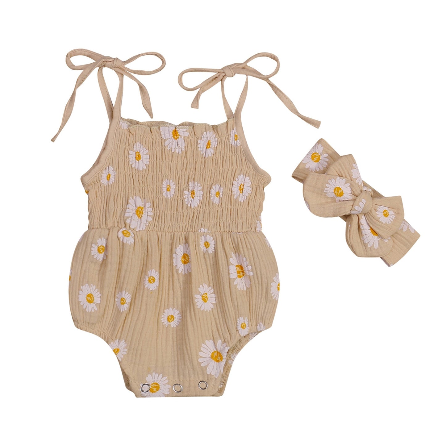 Linen Romper Set