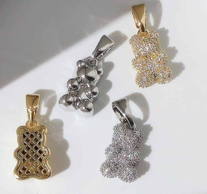 Bear Charm Necklace