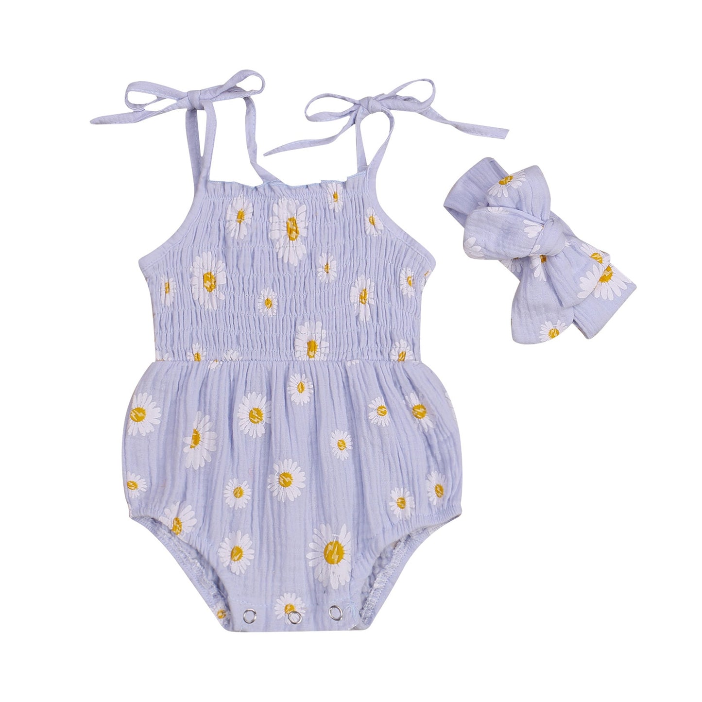 Linen Romper Set