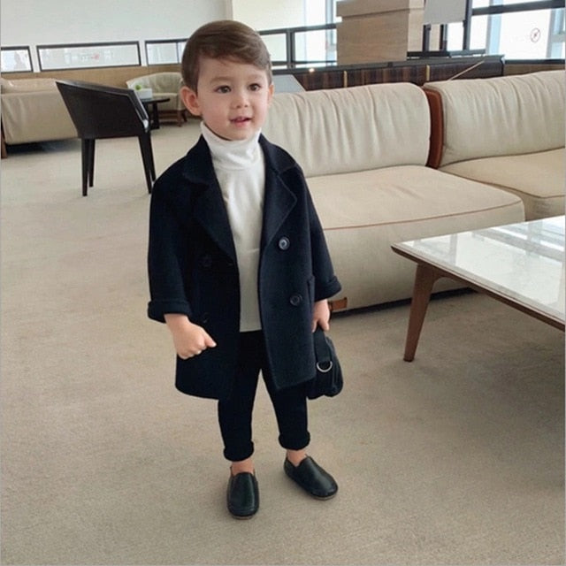 Wool Long Jacket