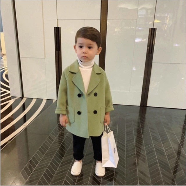 Wool Long Jacket