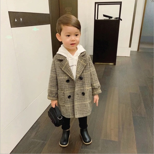 Wool Long Jacket