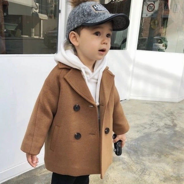 Wool Long Jacket