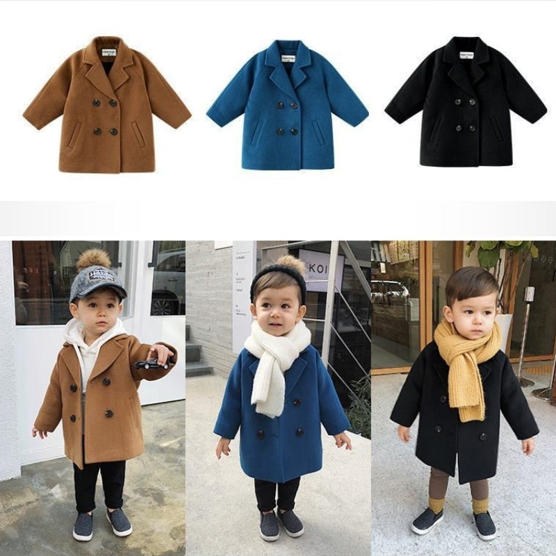 Wool Long Jacket