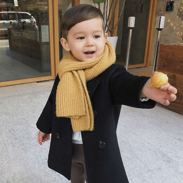 Wool Long Jacket