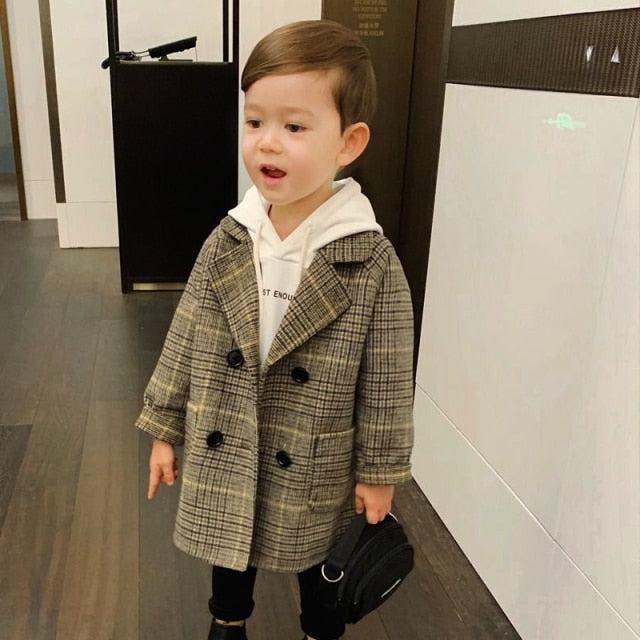 Wool Long Jacket