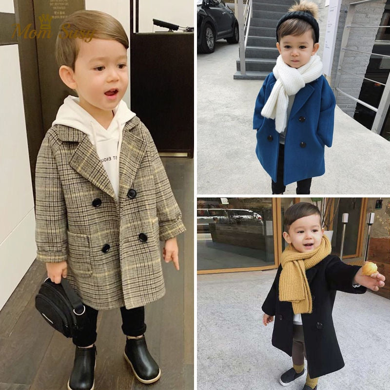 Wool Long Jacket