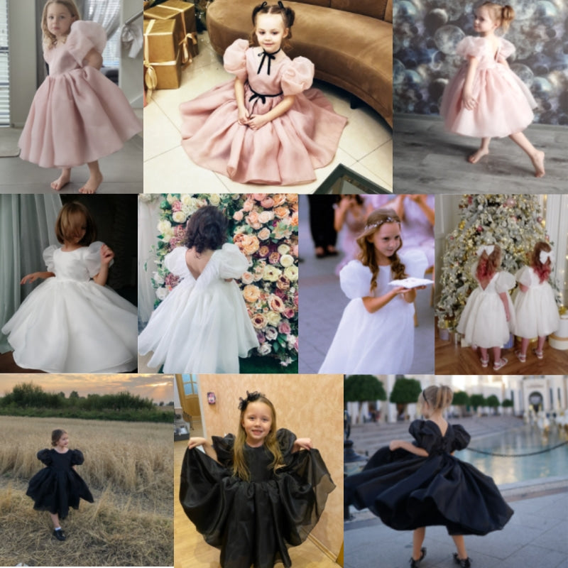 Puff Sleeve Party Dress