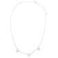 Diamond Pave Mom Necklace 14K