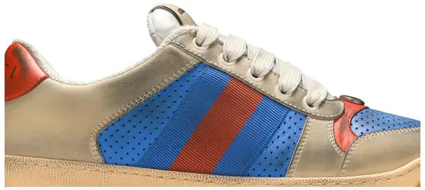 Gucci Screener 'Blue White' Sneakers for Men