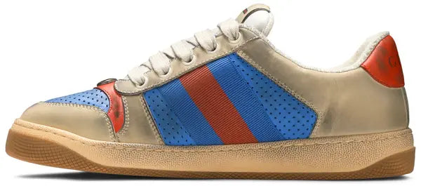 Gucci Screener 'Blue White' Sneakers for Men