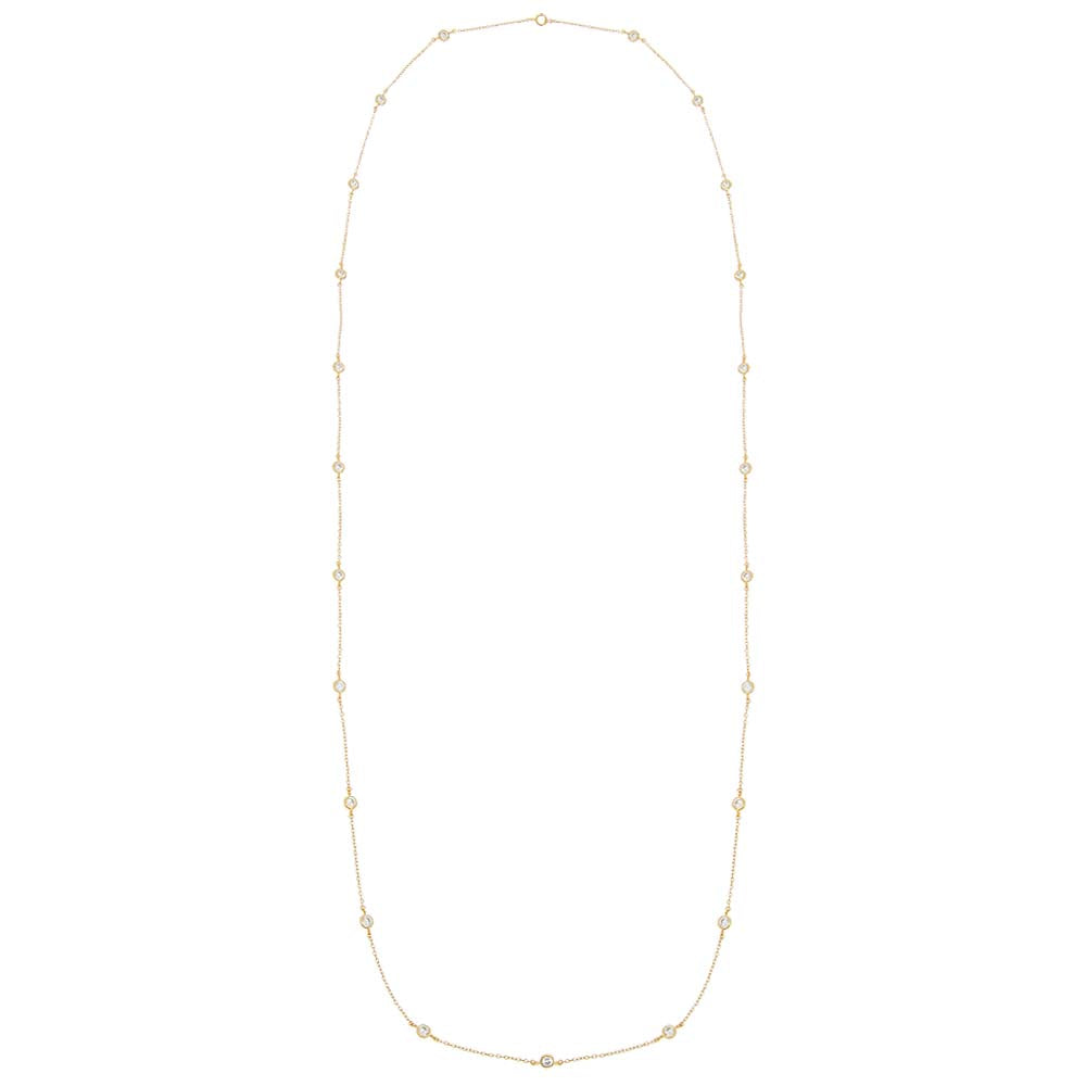 Diamond by the Yard Necklace By Adina Eden