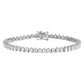 Thin Three Prong Tennis Bracelet By Adina Eden