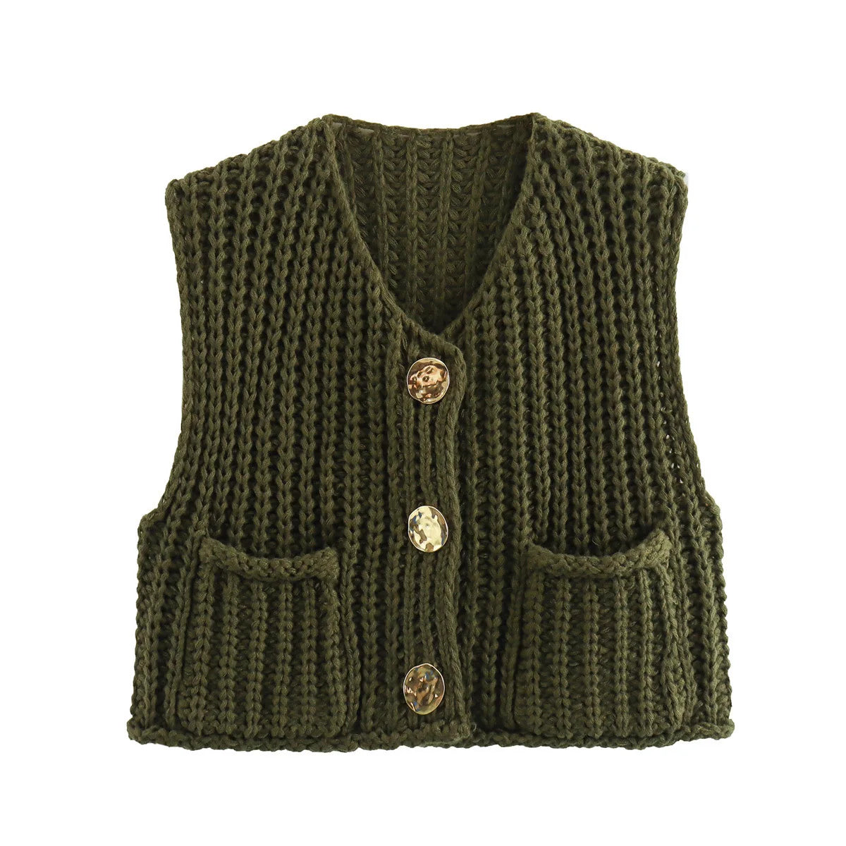 Cable Knit Vest Sweater