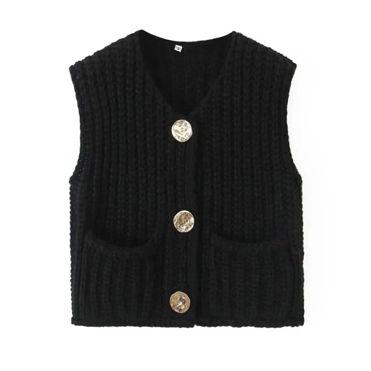 Cable Knit Vest Sweater