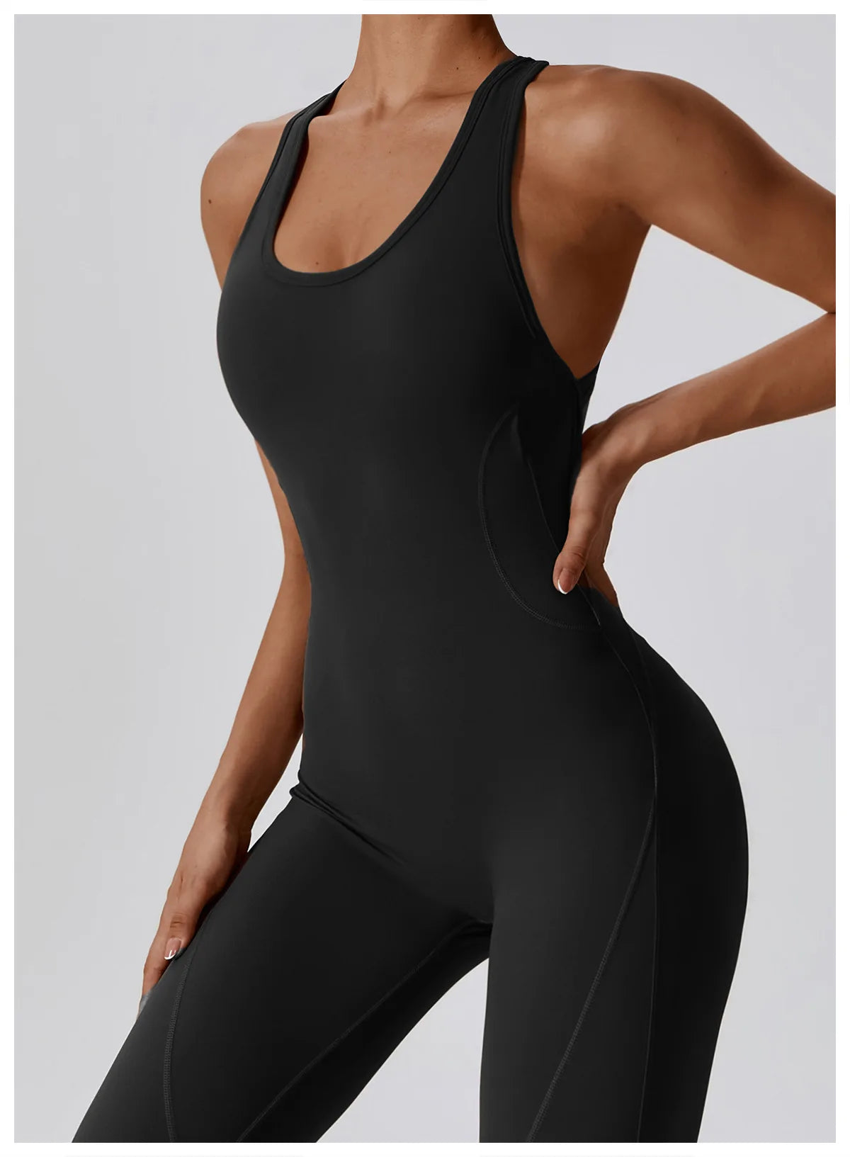 Yoga Push Up Jumpsuit