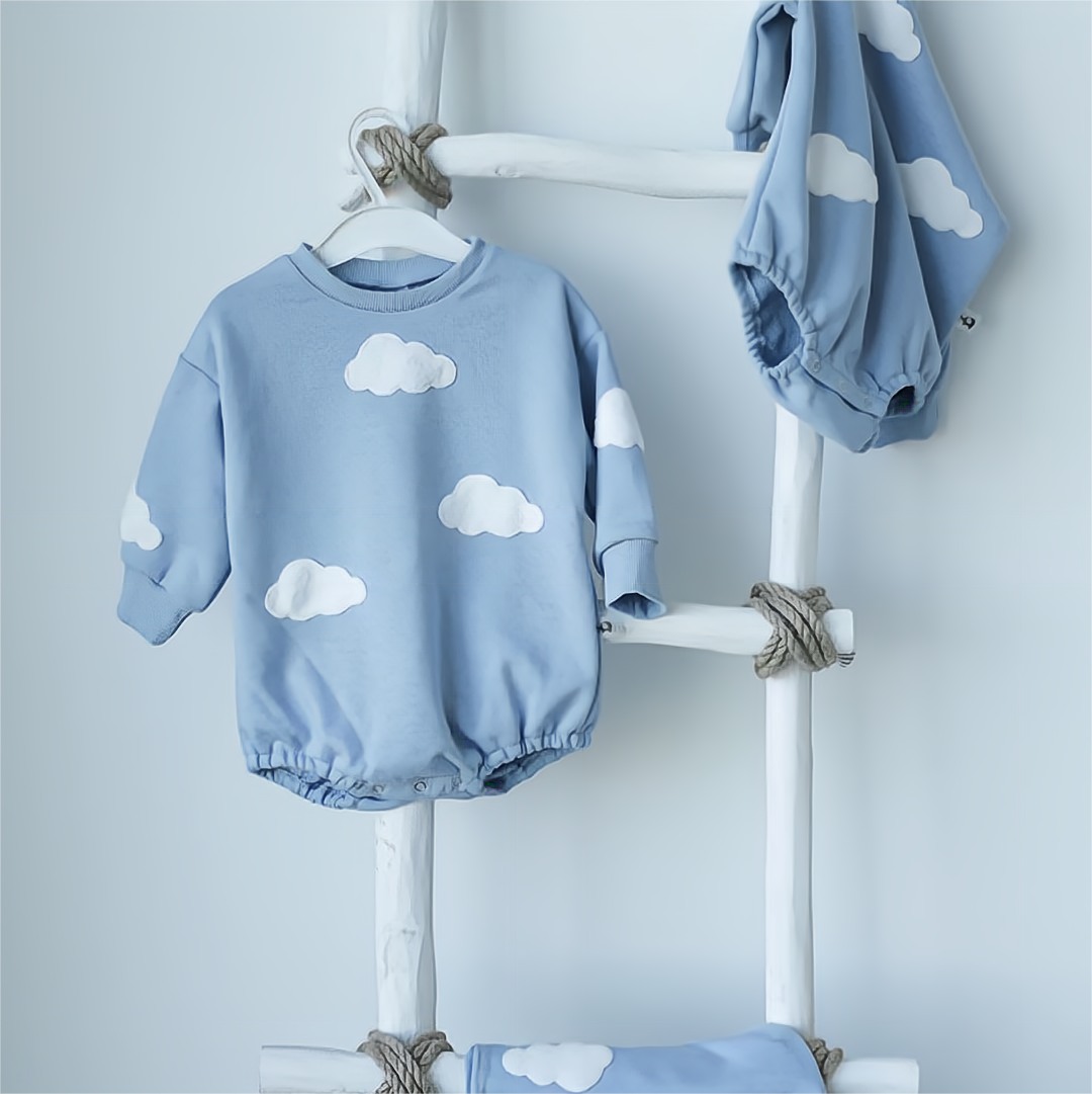 Cloudy Sweatshirt Onesie
