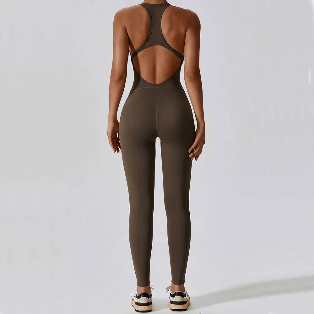 Yoga Push Up Jumpsuit