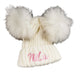 Baby Double Pom-Pom Beanie