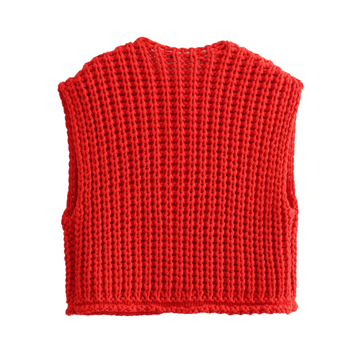 Cable Knit Vest Sweater