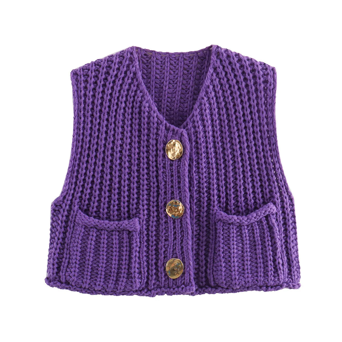 Cable Knit Vest Sweater