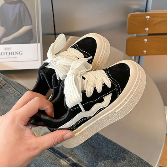 Striped Canvas Sneaker