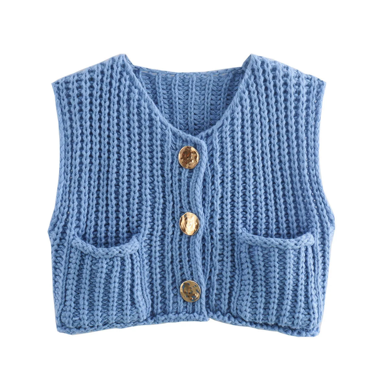 Cable Knit Vest Sweater