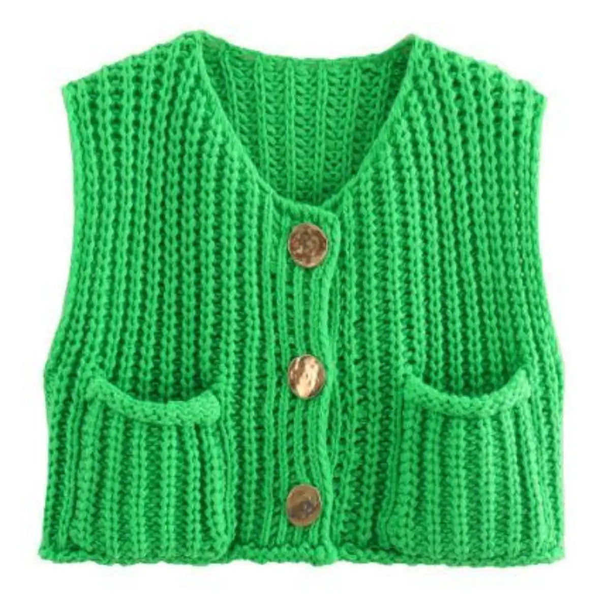 Cable Knit Vest Sweater