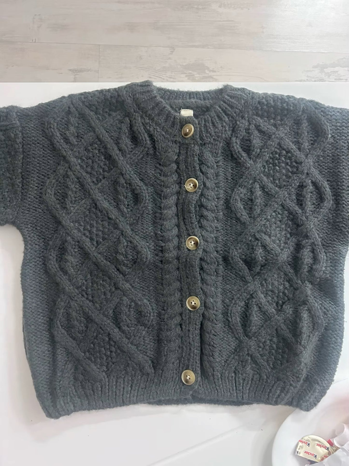 Soft Oversized Knitted Weaved Cardigan