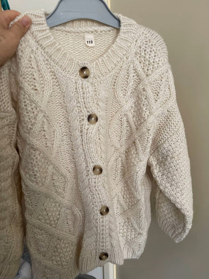 Soft Oversized Knitted Weaved Cardigan