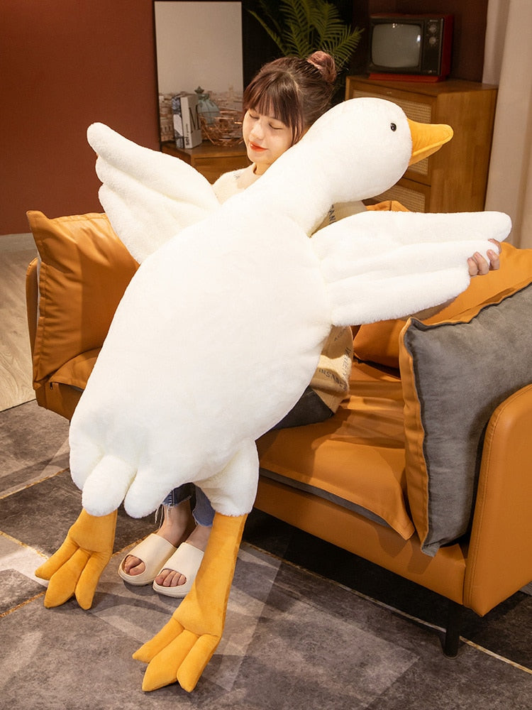 Big Goose Plush Sleeping Pillow