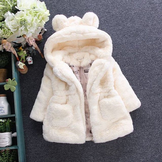 Baby Girl Faux Fur Coat